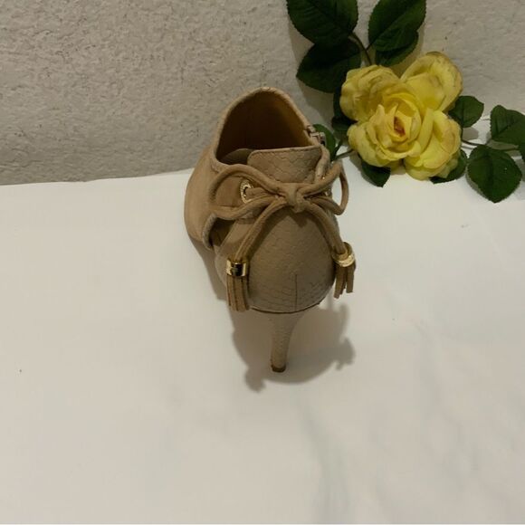 Michael Kors Jennings Bootie Suede animal print Size 10M - Picture 4 of 12